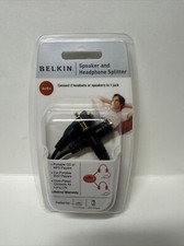 Belkin Speaker And Headphone Splitter NEW