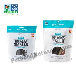 The Honest Kitchen Dental Beams Fish Skin Chews Dog Treats Free