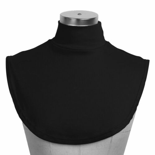 Top babero cuello alto falso desmontable para mujer Dickey cuello falso falso falso falso - Imagen 47 de 143