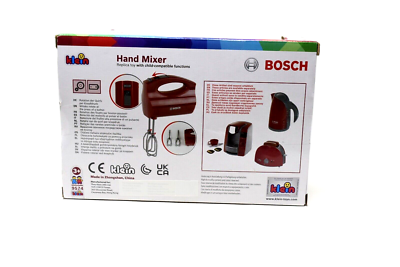 Bosch Theo Klein Red Hand Mixer Childrens Preschool Pretend Role  