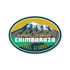 Chimborazo Mountain Decal Sticker