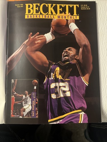 12 Beckett Price Guides Kevin Garnett, Karl Malone, David Robinson, Hardaway - Picture 17 of 24