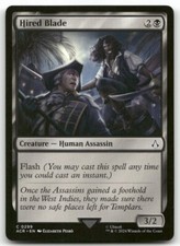 Hired Blade #299 MTG Assassin's Creed NM X1