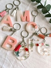 handmade resin keychain