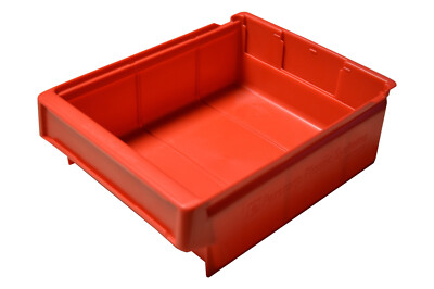 Regalbox Lagerbox Box Rot 300X230x100mm Arca Systems 9103 Stapelbar