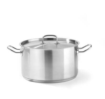 Fleischtopf - mit Deckel, HENDI, Kitchen Line, 9,5L, ø280x(H)155mm