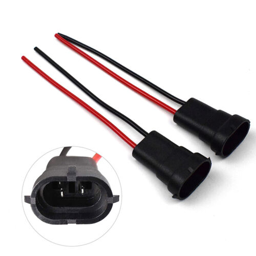 Waterproof H11 H9 H8 880 H16JP Plug Wire Base Bulb Socket Cable Auto Pa FMY GF