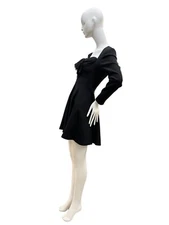 Angelo Tarlazzi vintage 1989/90 black mini dress