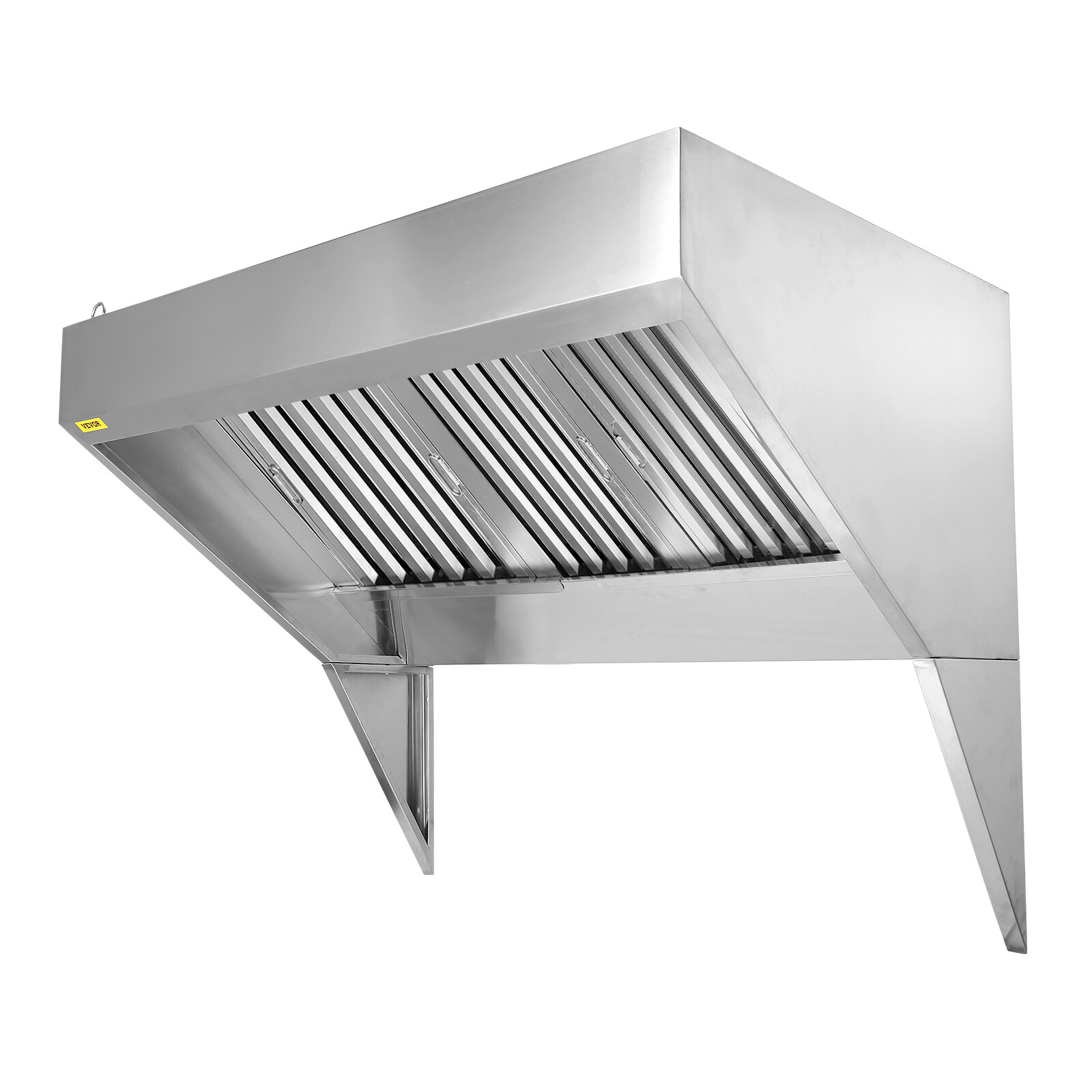 VEVOR Commercial Exhaust Hood 6FT Food Truck Hood Exhaust 201 Stainless Steel 840349911045 eBay