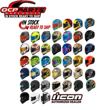 ICON AIRFORM MOTORCYCLE STREET BIKE HELMET DOT - PICK SIZE/COLOR