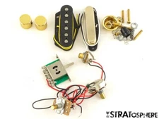 Fender Squier FSR Class Vibe 50s Tele PICKUPS POTS KNOBS Telecaster Alnico