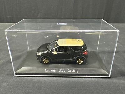 Norev Citroën DS3 Racing 2013 Diecast Car 1:43 Scale Black/Gold Color