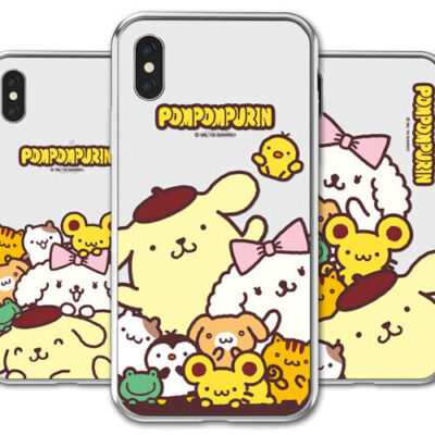 Pompompurin Clear Case für iPhone 15 14 13 12 11 Pro Max mini Plus