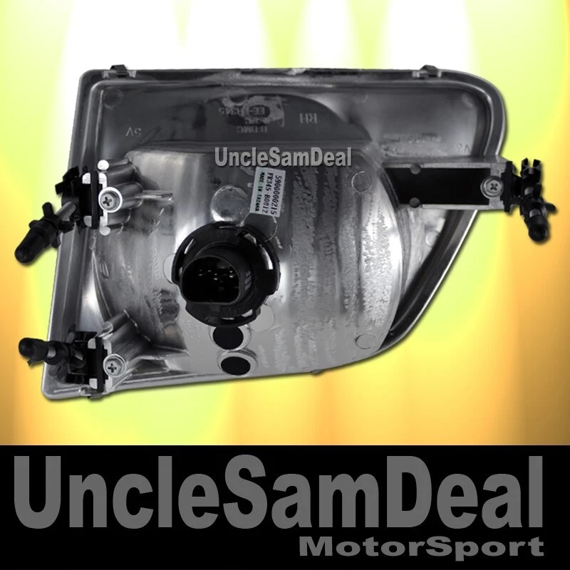 PARA FORD EXPEDITION F150 LENTE TRANSPARENTE NEGRO MANGUERA FAROS CON BOMBILLAS PAR Foto 2 de 2