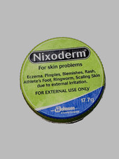 Nixoderm Cream For Eczema Blemishes Pimples Rashes Athletics Foot Ringworm 17.7g