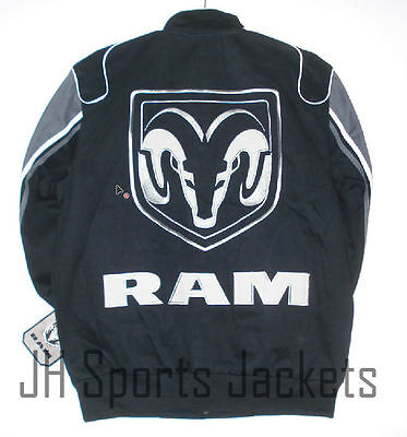 Authentic Dodge Ram Truck Embroidered Cotton Jacket JH Authentic Dodge Ram Truck Embroidered Cotton Jacket JH