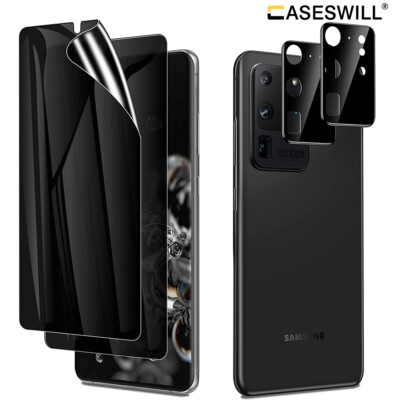 For Samsung Galaxy S25 S24 S23 S22 S21 FE Note20 Ultra Privacy Screen Protector