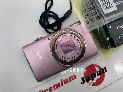 Canon IXY 630 Pink 12x Zoom Digital Camera w/ 2 Batteries