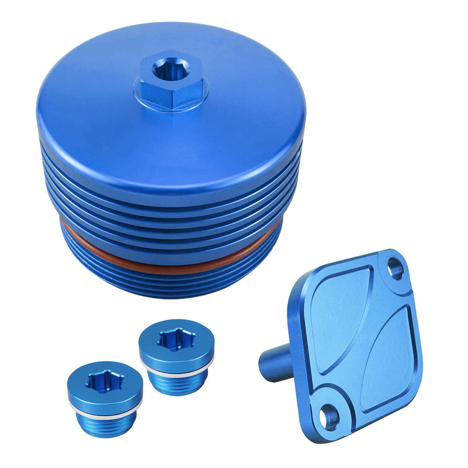 Oil Filter Cap Oil Thermostat Housing Plug Cover For BMW 135i 335i N54 N55 S55