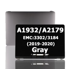 A  LCD Screen Display Top Cover Assembly For Macbook Air 13.3" A2179 A1932 Gray