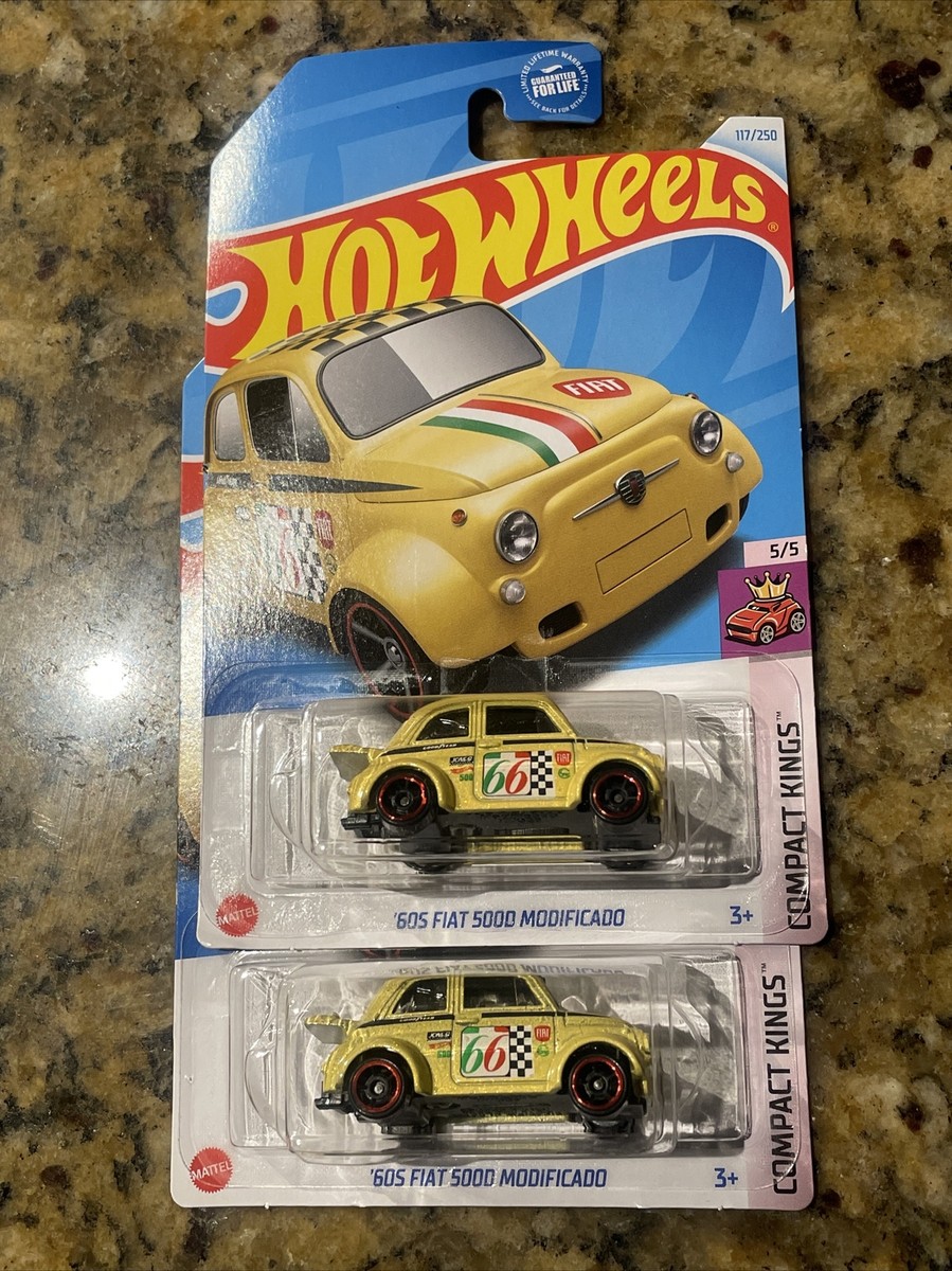 HOT WHEELS '60S FIAT 500D MODIFICADO COMPACT KINGS #5/5