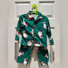 NWT Carter's Just One You 2pc Pajama PJ Set 3t 3 Christmas Holiday Santa Claus