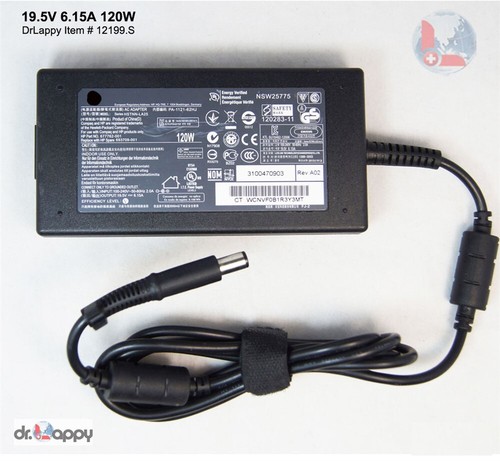 120W AC Power Adapter Charger for HP Envy dv7-7212nr dv7-7358ca dv6-7214nr - Picture 5 of 8