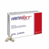 Nalkein Haimaferr Capsule Integratore Carenza Di Ferro, 30 Capsule