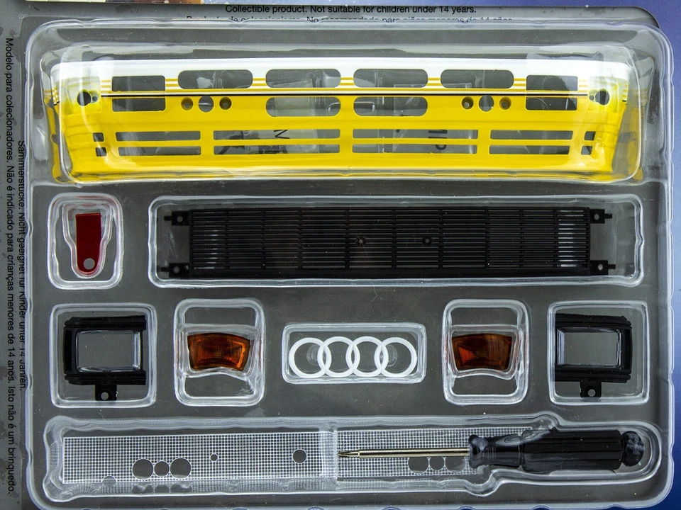 CENTAURIA MODELLISMO AUTO AUDI QUATTRO A2 RALLY DA COSTRUIRE SCALA 1:8 1°USCITA - Immagine 3 di 3