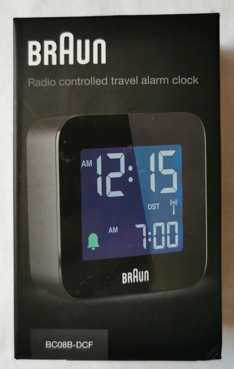Reisewecker Braun Digital Wecker Funk Braun BC08B-DCF Digital