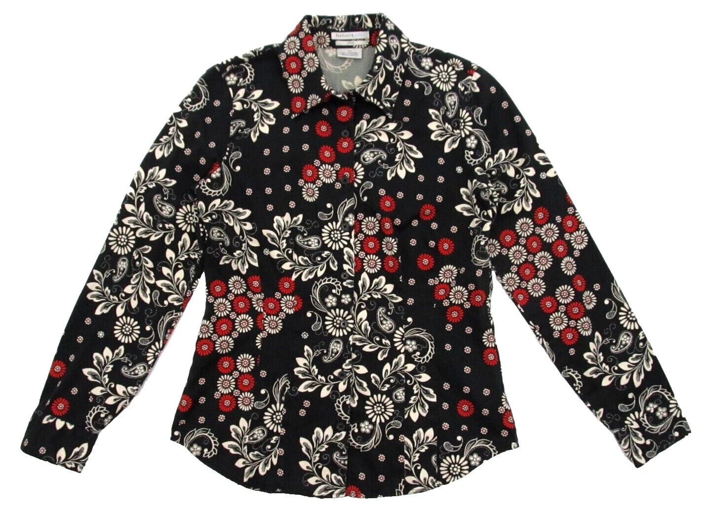 Camisas de Algodão Van Heusen Floral para mulheres