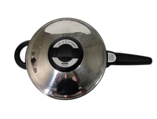 Kuhn Rikon Pressure Cooker Duromatic 5 L Stainless 18/10 Swiss Stove Top 3916