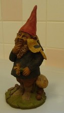 1983 TOM CLARK Gnome With Butterfly Figurine "SECRET" Retired Edition 80 