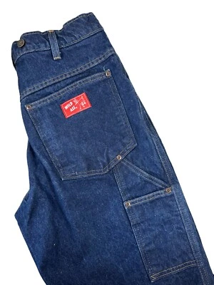 VINTAGE Wild Ass Jeans Men's Blue Denim Carpenter Straight Bailey's 34x30 USA - Image 1 of 4