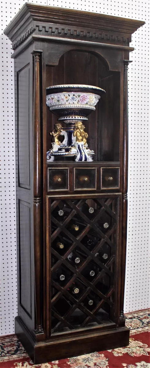 Chinese Antique Style Wine & Liqueur Cabinet