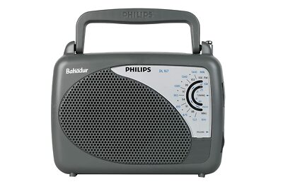 Philips Radio DL167/94 with MW/SW/FM Bands, Battery:2xR20 (UM1