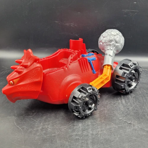 Vintage 1984 He-Man Masters of the Universe MOTU Bashasaurua Mattel Toy Car