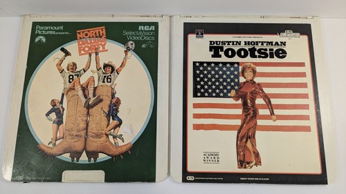 24 Lot RCA CED SelectaVision VideoDiscs Movies Collection Mixed Bundle Vintage - Foto 12 di 16