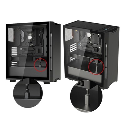 Vertical Mounting GPU Holder Bracket Telescopic Rotary Screw Stand for Graphics