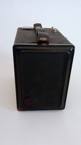 Agfa Synchro Box 600 Rollfilmkamera 6 x 9 cm inkl. Ledertasche 1950er - Bild 6 von 13