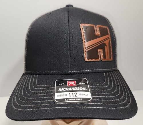 H Logo Richardson Mesh Trucker Snapback Hat Cap. Appears hat's never been worn
