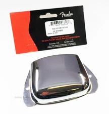 Genuine Fender Precision/P-Bass Bridge Plate Cover Ashtray - Chrome