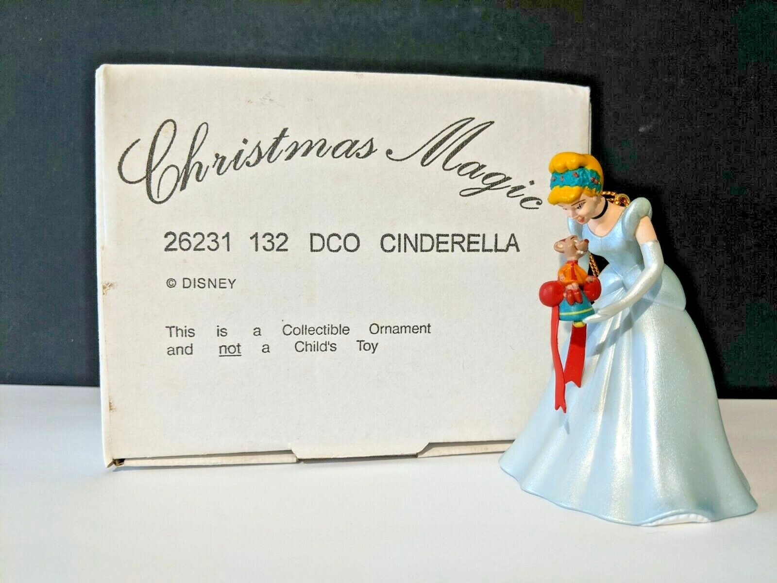Disney Ornaments Grolier Hallmark President's Edition Christmas Magic
