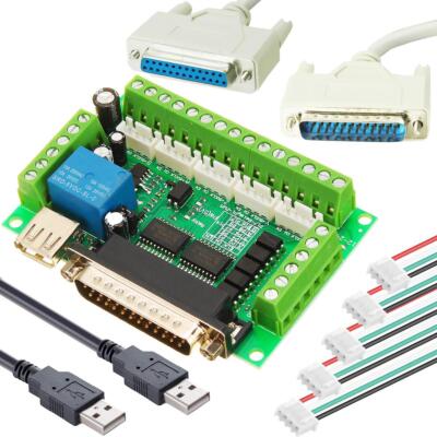 5 Achsen CNC Schrittmotor Interface Board Breakout Board Mach3 Interface Board 4P