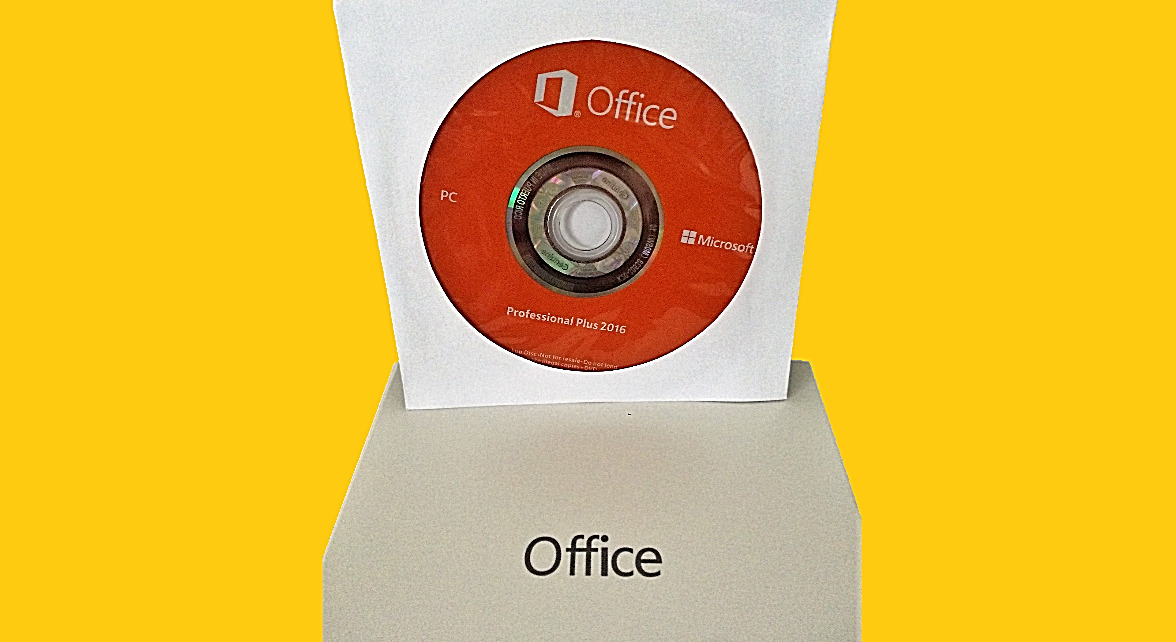 DVD Officiel Office 2016 pro plus identique à la photo