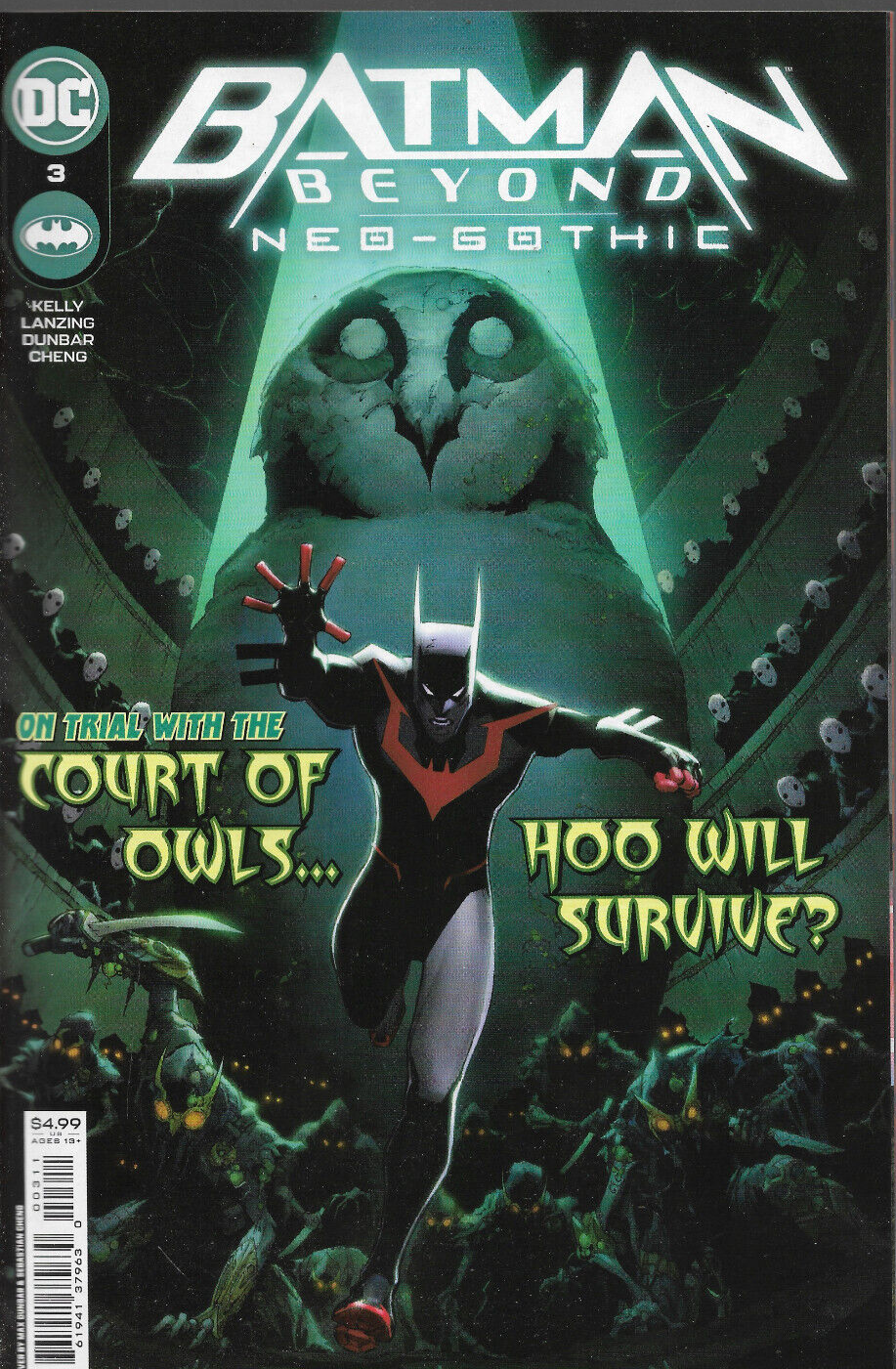 BATMAN BEYOND - NEO-GOTHIC (2023) #3 - New Bagged (S)