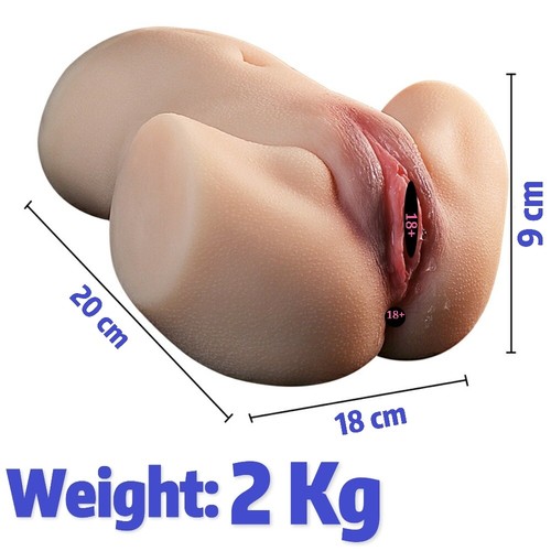 Male Masturbator Doll Realistic Vagina Ass Stroker Pussy Men Sex Toy Voice - Picture 11 of 54