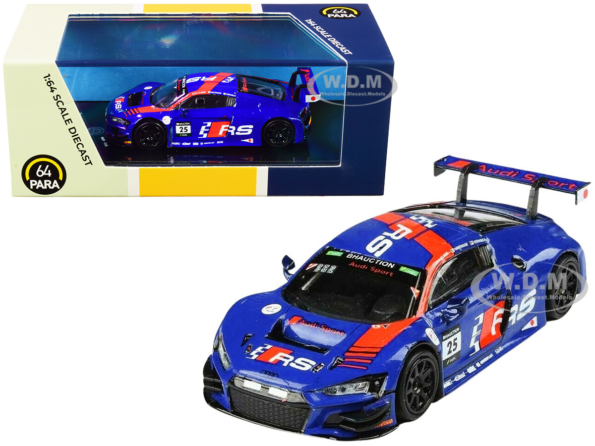 AUDI R8 LMS #25 10H SUZUKA P1 WRT (2019) 1/64 DIECAST MODEL CAR