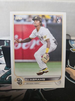 2022 Topps Update #US34 CJ Abrams Rookie Card San Diego Padres