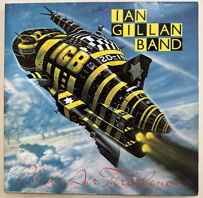 Ian Gillan Band Clear Air Turbulence NEAR MINT Island Vinyl LP